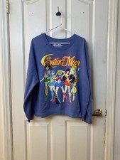 Vintage Sailor Moon Luna Crew Neck Sweatshirt Size XXLarge