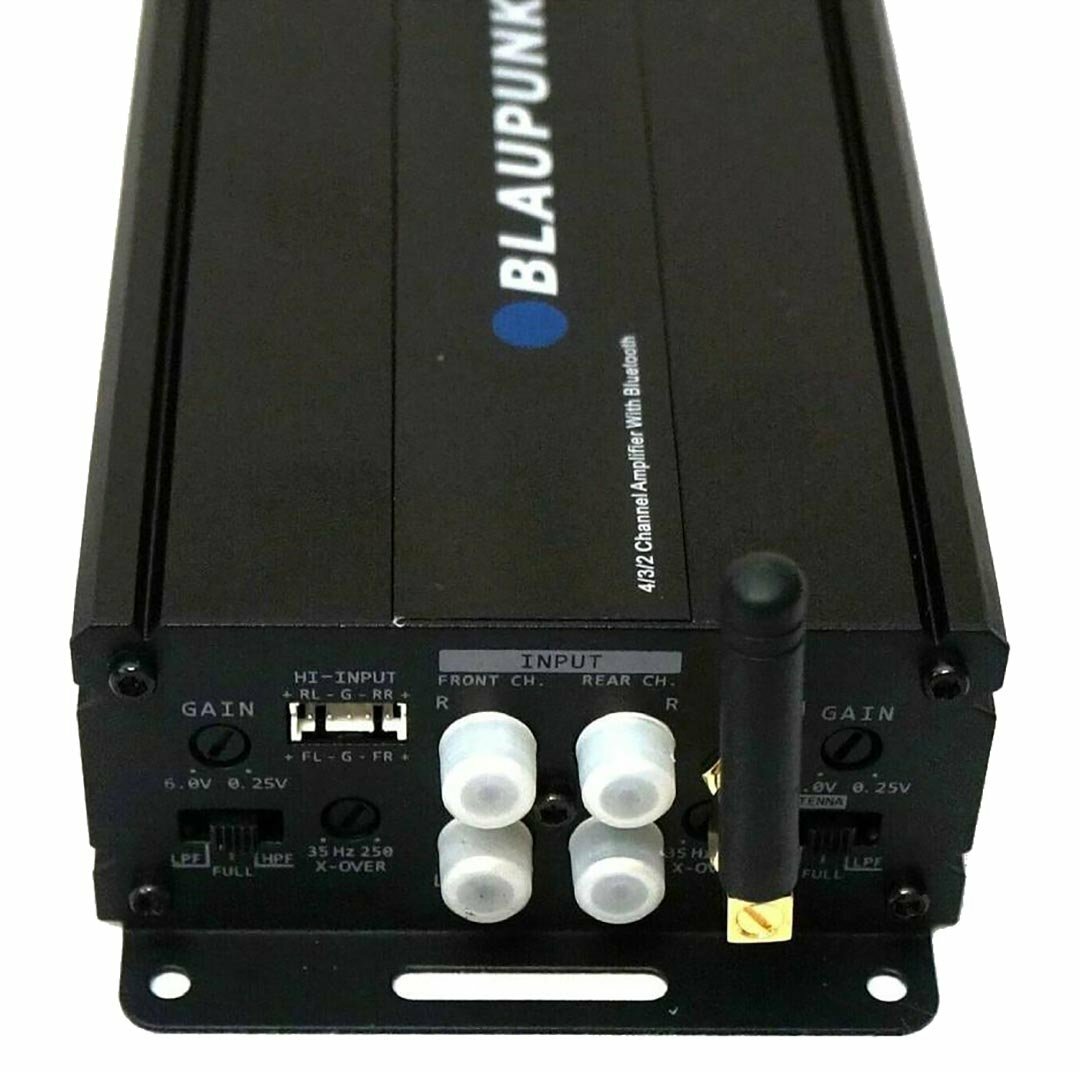 Blaupunkt 4 Channel 1600 Watt Amplifier with Bluetooth AMP1804BT