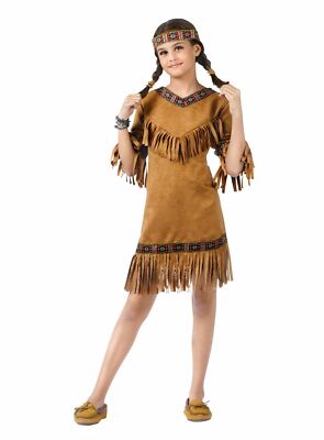 Indianerin - Tolle Verkleidung für kleine Indianermädchen