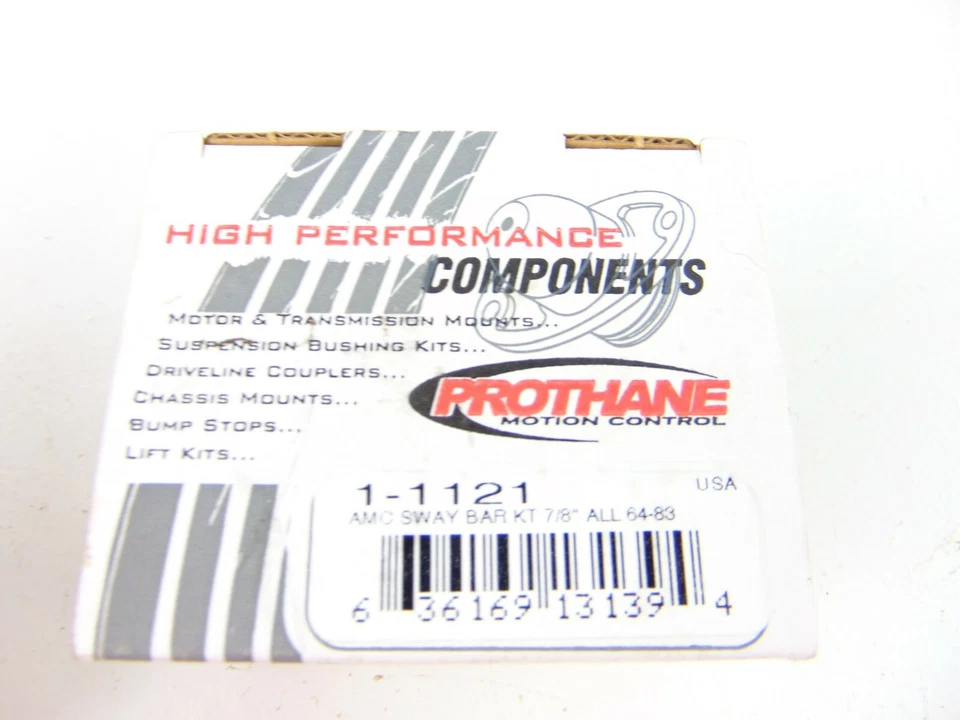 Kit de barra estabilizadora Prothane 1-1120 AMC 13/16" lote de 2 nuevos Foto 2 de 4