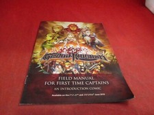 Grand Kingdom Field Manual Introduction Comic Playstaion 4 PSv PSVita Promo