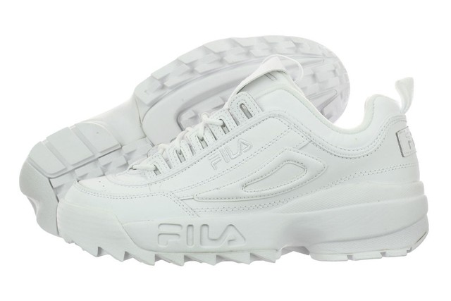 fila silver shoes