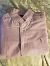 RALPH LAUREN PINK DRESS SHIRT VINTAGE
