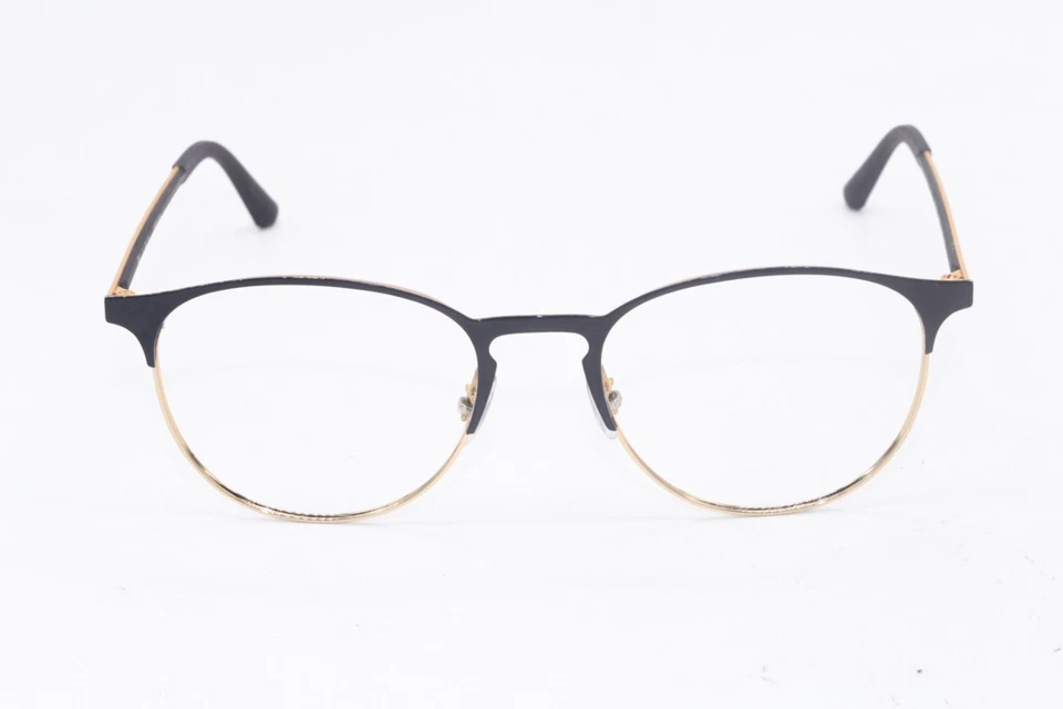 NUEVOS ANTEOJOS RAY-BAN RB 6375 2890 MONTURAS AUTÉNTICAS ORO NEGRO 51-18 Foto 2 de 4