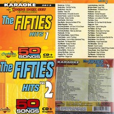 CHARTBUSTER THE FIFTIES Karaoke 6 CDG VOL-1 2 Perry Como,Sinatra inSleeves