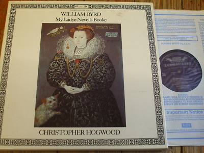 D29D 4 Byrd My Ladye Nevells Booke / Hogwood 4 LP box