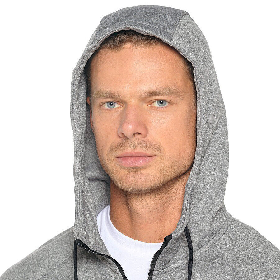 NWT Men's Nike BIG TALL Therma Training Hoodie Zip Hoody Grey