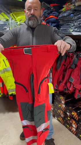 Pantalone Professionale Certificato Oversky Originale Reverse 118 Soccorso 555UT - Video 1 di 1