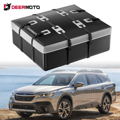 Car Roof Top Cargo Carrier Bag 15 Cubic Feet Luggage Storage For