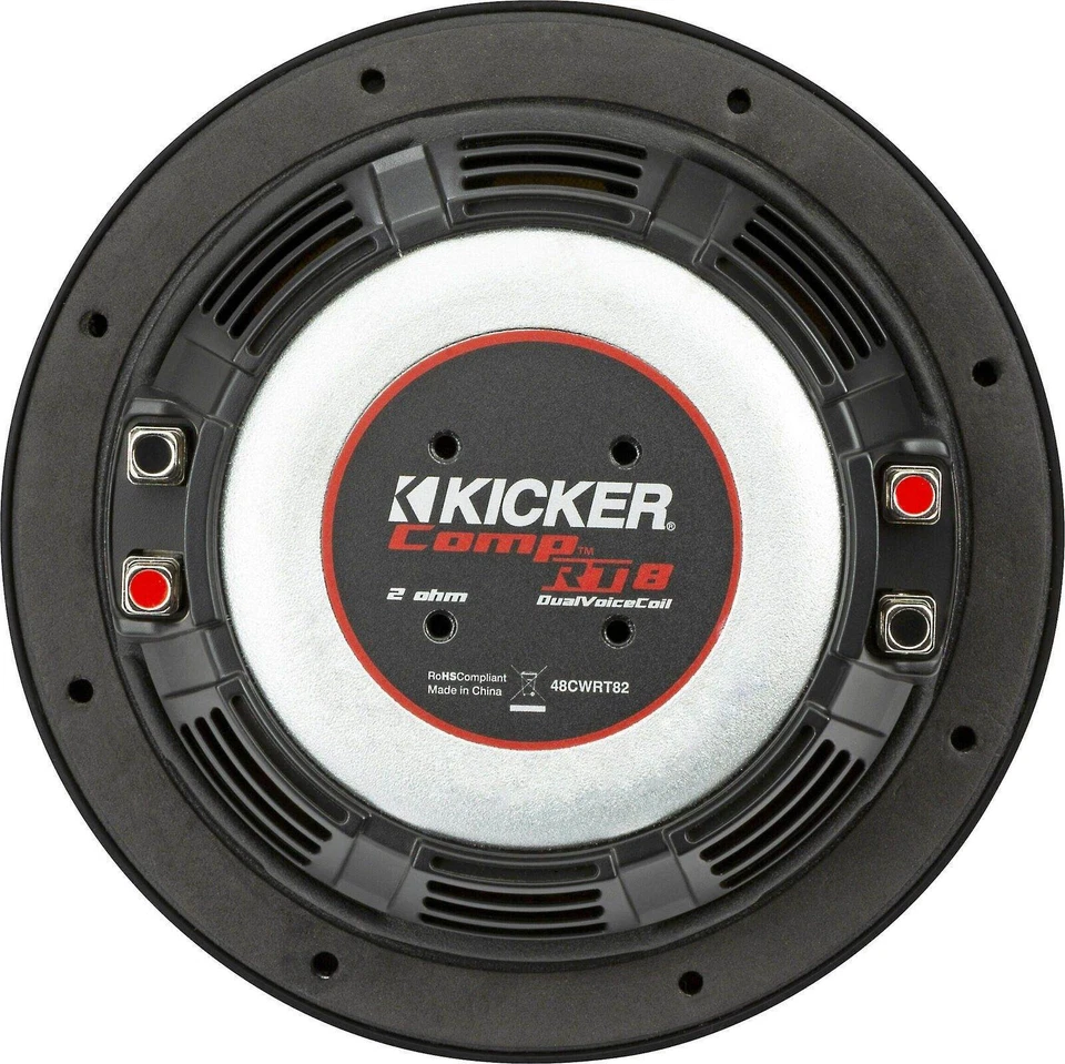 Kicker 8" Woofer CompR CWRT84-48 20cm Chassis 600 Watt Auto-Subwoofer - Bild 3 von 3