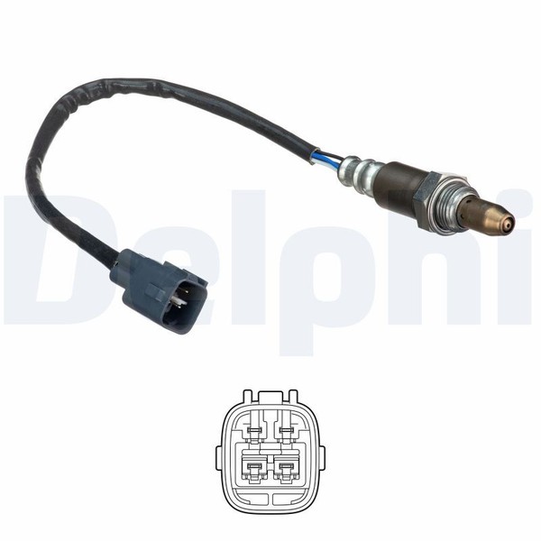Delphi Lambdasonde Regelsonde FüR Toyota Auris 1.8 Hybrid 2.0 4WD Lexus CT-image