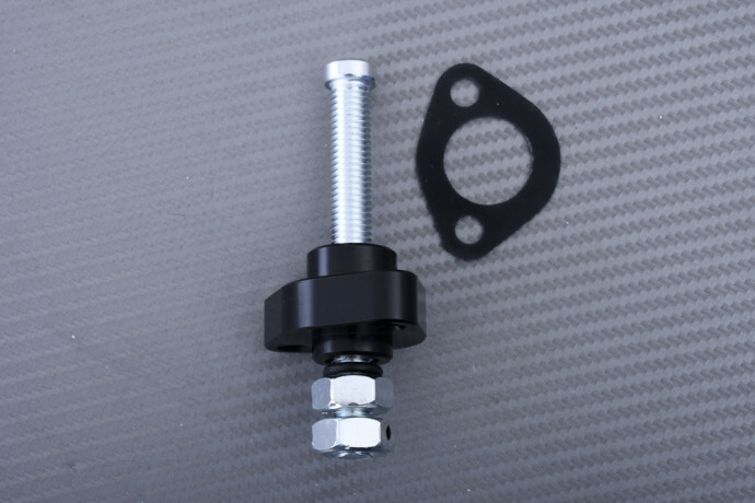 Tendeur de chaîne de distribution noir en alu pour moto Honda CBR 600 F 1997-1998