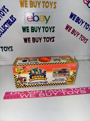 Tyco The Incredible Crash Dummies 1991 Tyco Dummy Dough Super Dough L@@K  