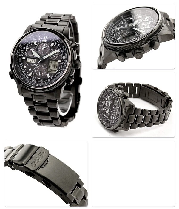 Citizen Promaster Sky JY8025-59E Eco-Drive Solar Atomic Analog Digital Men Watch