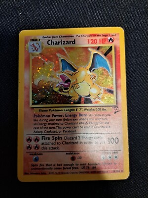 Pokemon Card Charizard 1995, 96, 97, 4/130 Stage 2 Holo Excellent - Good Cond. | eBay Pokemon Card Charizard 1995, 96, 97, 4/130 Stage 2 Holo Excellent - Good Cond. | eBay