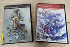 Kingdom Hearts Re: Chain of Memories GH & Kingdom Hearts II PS2 COMPLETE Tested