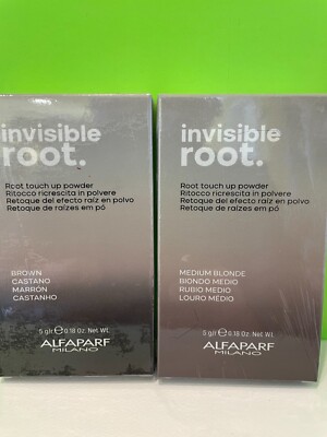 Alfaparf  Invisible Root Touch Up Powder 0.18oz New & Authentic (CHOOSE)