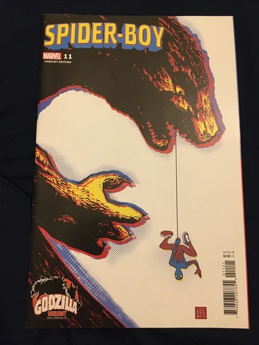 Spider-Boy #11 1st Spider-Girl Godzilla Variant B Cover 1st Print Marvel 2024