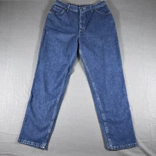 Gitano Jeans Womens 16 Blue High Rise Relaxed Fit High Tapered Leg NEW
