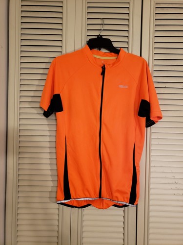 Arsuxeo Cycling Jersey Adult Large Full Zip 100% Polyester Rear Pockets