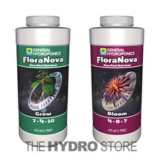 General Hydroponics FloraNova Grow  Bloom Combo Pint - gh flora nova 16oz pt