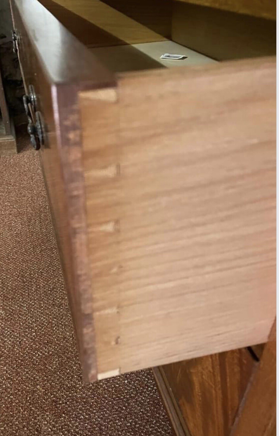 Antique Mahogany Linen Press eBay