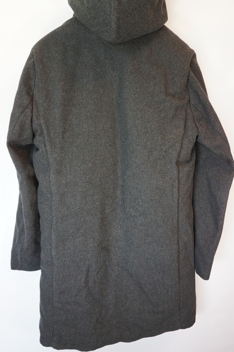 $860 | STEPHAN SCHNEIDER MERINO COAT JACKET SIZE 4 IV GRAY