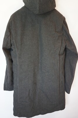 $860 | STEPHAN SCHNEIDER MERINO COAT JACKET SIZE 4 IV GRAY