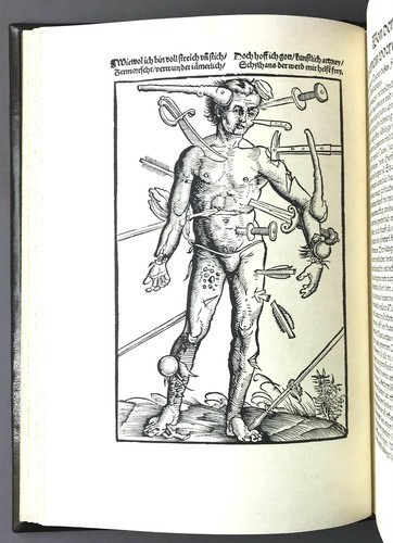 Hans von Gerßdorff Feltbuch Der Wundtartzney Medicina Rara Facsimile 1975 - Picture 7 of 12