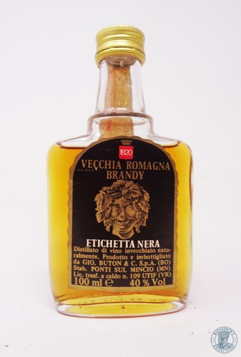 Miniature / Mignon Brandy VECCHIA ROMAGNA 10cl (c) - 第 1/2 張圖片