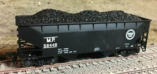 Realistic Coal Loads for Atlas Trainman ' 2-Bay Hopper
