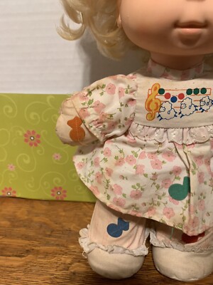Vtg 1974 Mattel Baby Doll Melody Love Notes Mary Had a Little Lamb