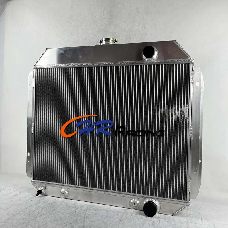 Radiador de aluminio de 3 filas para motor Ford F-350 L6 1968-1979 1969 1970 1971 #CC318B Foto 4 de 4