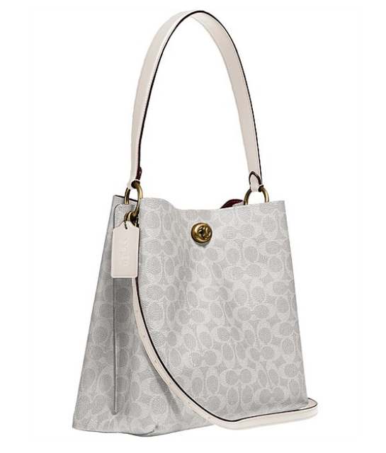 coach charlie signature bucket bolsa