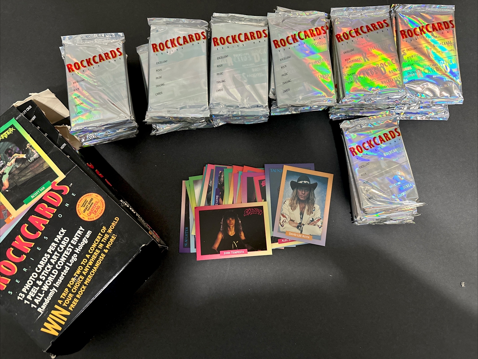 Rock Cards 1991 Music Trading Cards 65 Seal Packs eBay