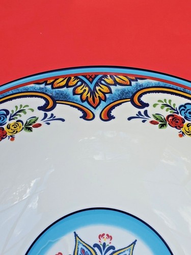 Euro Ceramica Zanzibar Salad Serving Bowl 11361065 New w/ Tags Style YS-ZB-013 - Picture 3 of 8