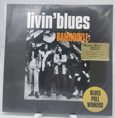 Livin' Blues Bamboozle Limited to 750 White Vinyl LP Neu