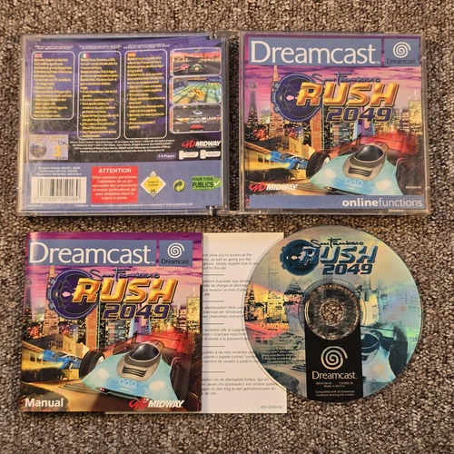 San Francisco Rush 2049 - Sega Dreamcast - Complete - PAL 