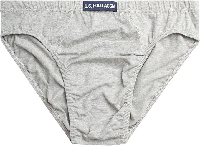 Para hombres U.S Polo Assn 3 o 6 Bikini Calzoncillos No Fly Ropa Interior Algodón Premium Foto 3 de 4