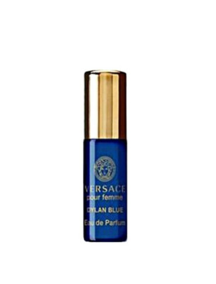 New VERSACE Dylan Blue Eau de Parfum EDP Femme MINI Rollerball (3ml/.1oz) NIB