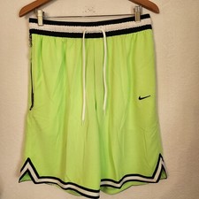Nike DNA 3.0 Dri-Fit Basketball Shorts Size XL Men's DR7228-345 Nwt Lime Glow
