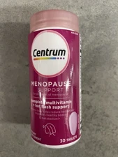 Centrum Menopause Support Multivitamin - 30 Tablets - Exp 01/2026