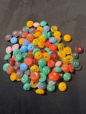 100gr Glass beads B1325 - Multicolor spacers - 8x3mm