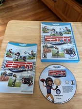 ESPN Sports Connection ( Nintendo Wii U ) Complete Mint Disc - Tested LN