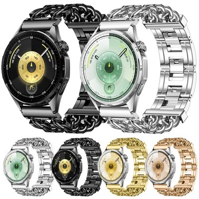 Edelstahl Metall Armband für Huawei Watch GT 6 5 4 3 2 2e Pro 46mm Watch Band