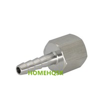 Stainless Steel Fitting Metric Female M6 M8 M10 M12 M14 Barb Hose Pipe Connector