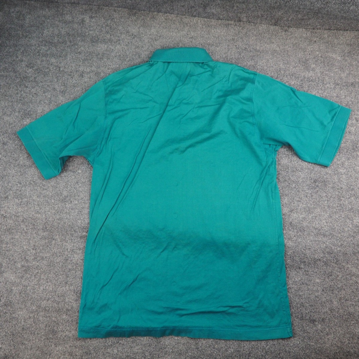 Bobby Jones Polo Shirt Mens Med Green Short Sleeve Golfcore Preppy Made in Italy View 2