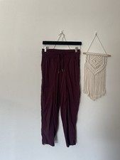 Lululemon Dance Studio Pants Maroon Sz 4