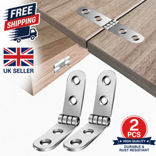 2pcs 180 Degree Foldable Hinge Flap Hinges For Cabinet Door Box etc Hinge Furnit