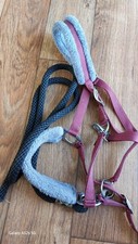 Headcollar and Lead Rope Set Full